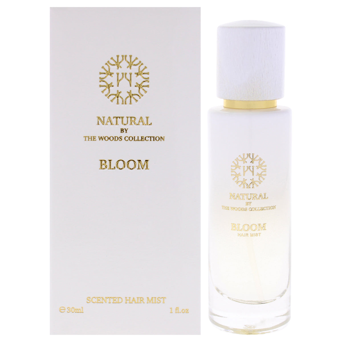 Bloom by Natural By The Woods for Unisex - 1 oz Hair Mist