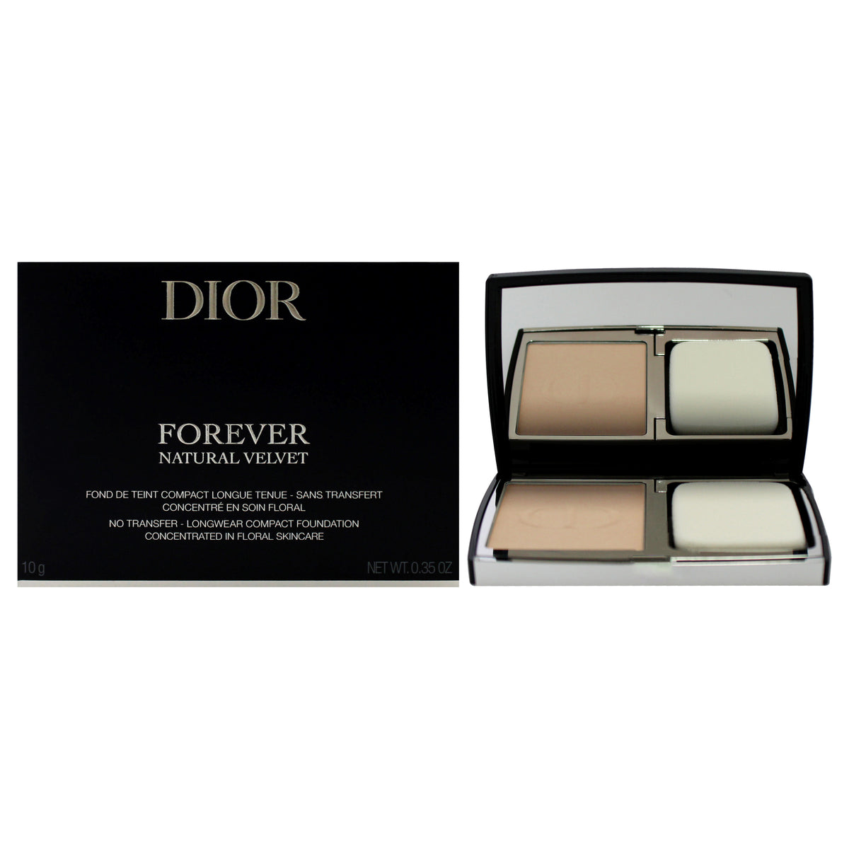 Dior Forever Natural Velvet - 1N Neutral by Christian Dior for Women - 0.35 oz Foundation