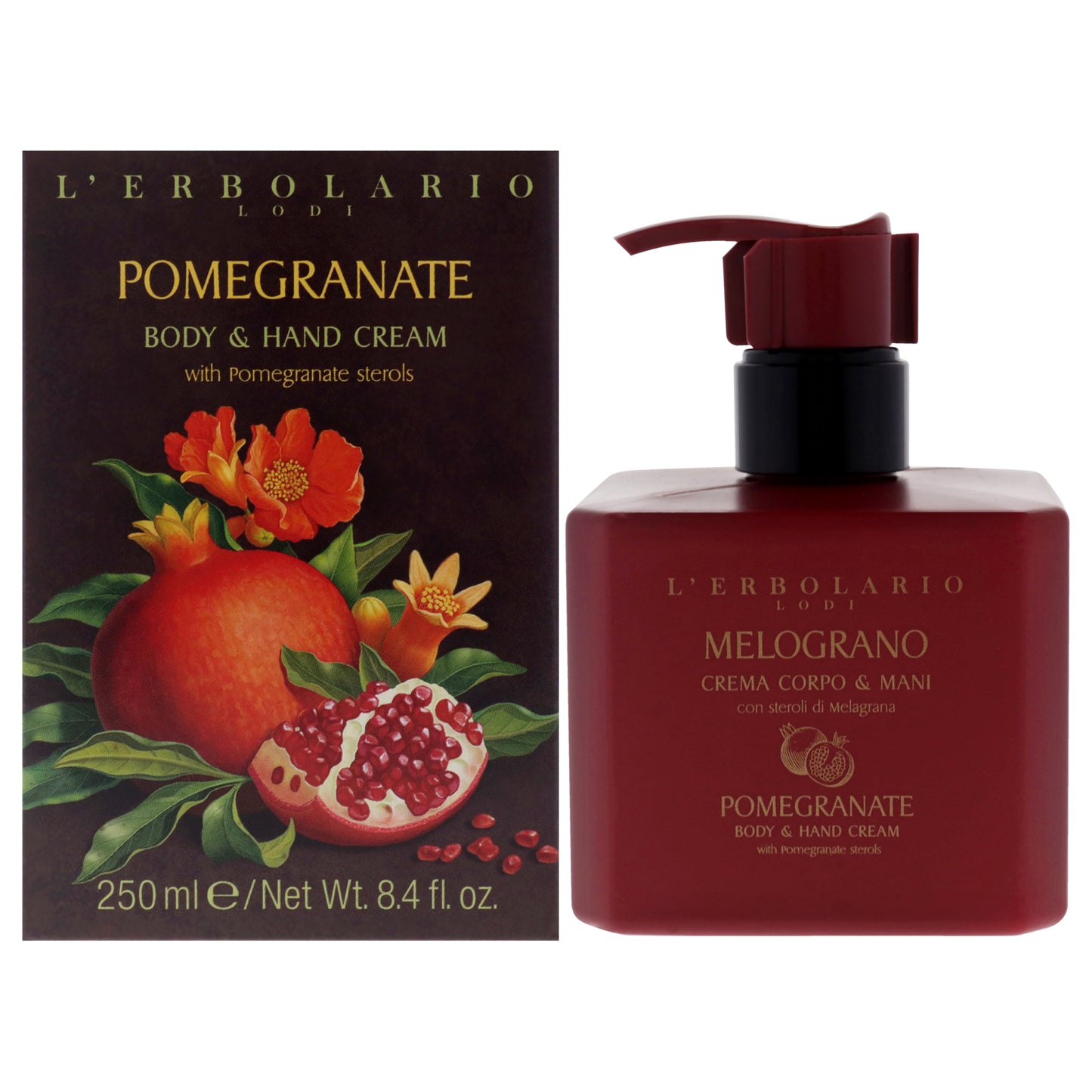 Body and Hand Cream - Pomegranate 8.4 oz Cream