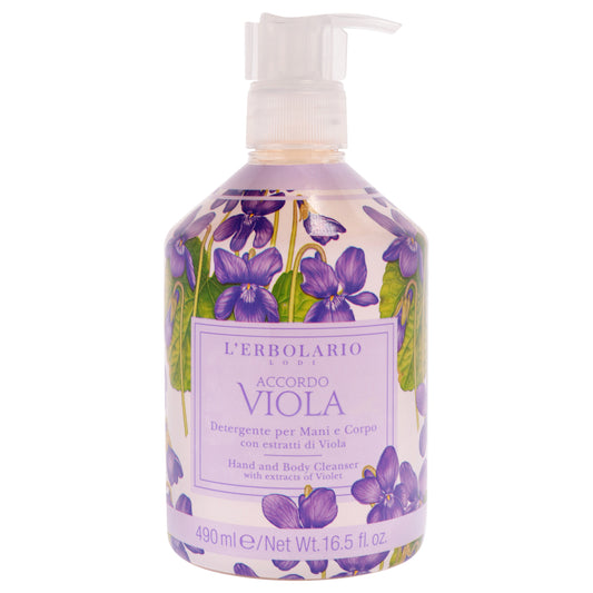 Hand and Body Cleanser - Accordo Viola 16.5 oz Body Cleanser