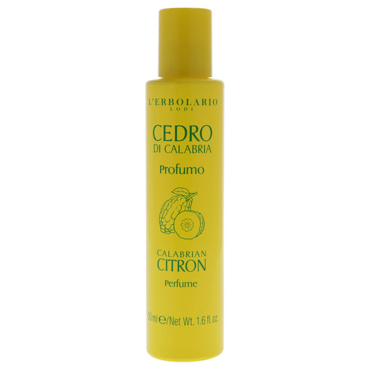 Perfume - Calabrian Citron by LErbolario for Unisex - 1.6 oz Perfume Spray