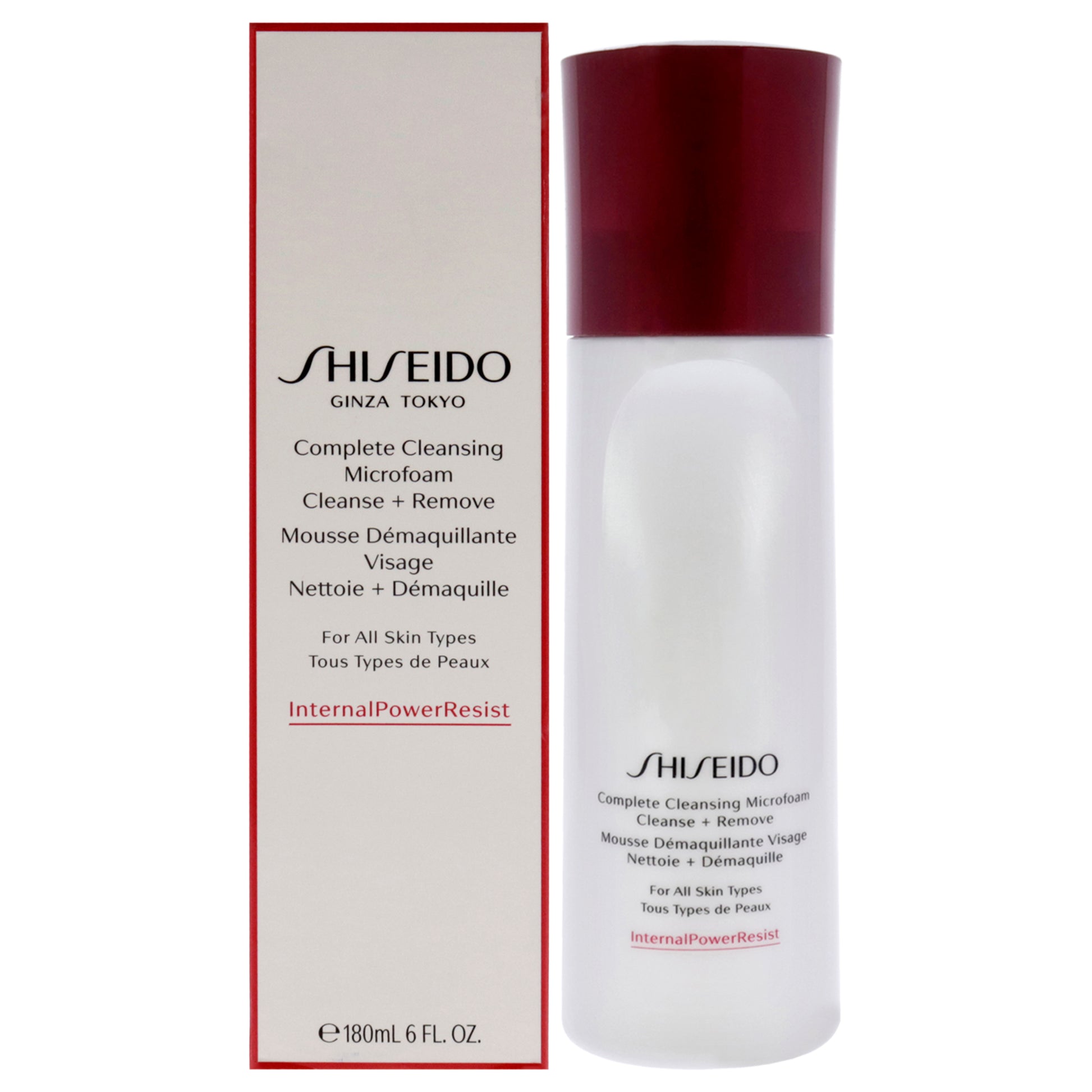 Complete Cleansing Microfoam by Shiseido for Women - 6 oz Cleanser (Tester)