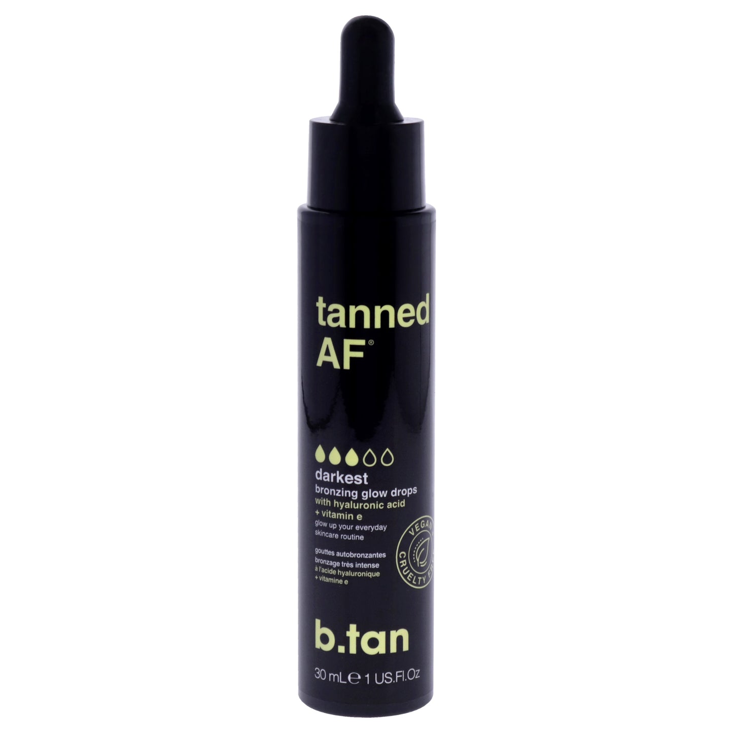Tanned Af Bronzing Drops by B.Tan for Women - 1 oz Drops
