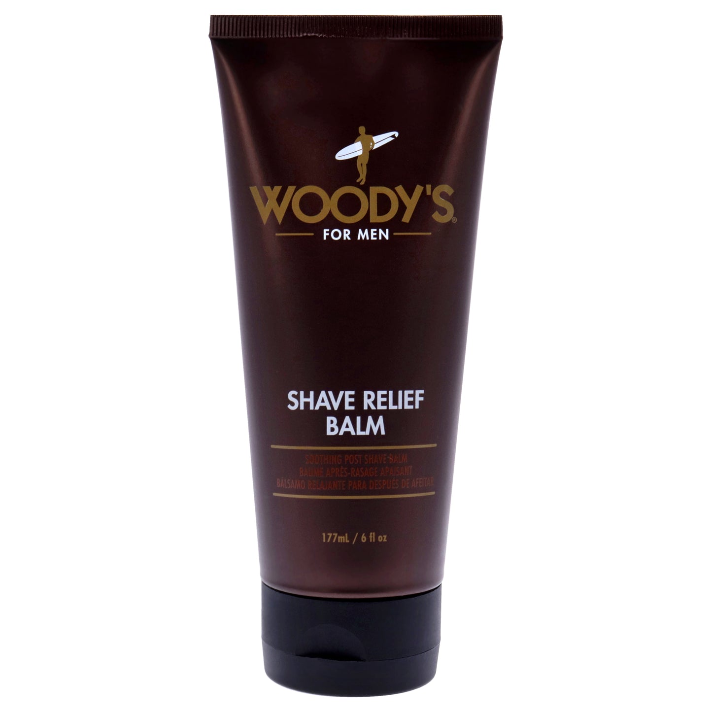 Shave Relief Balm by Woodys for Men - 6 oz Balm