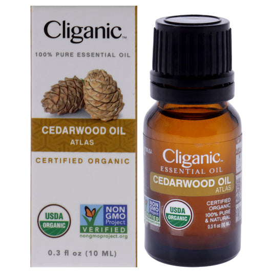 Organic Cedarwood 0.33 oz Oil