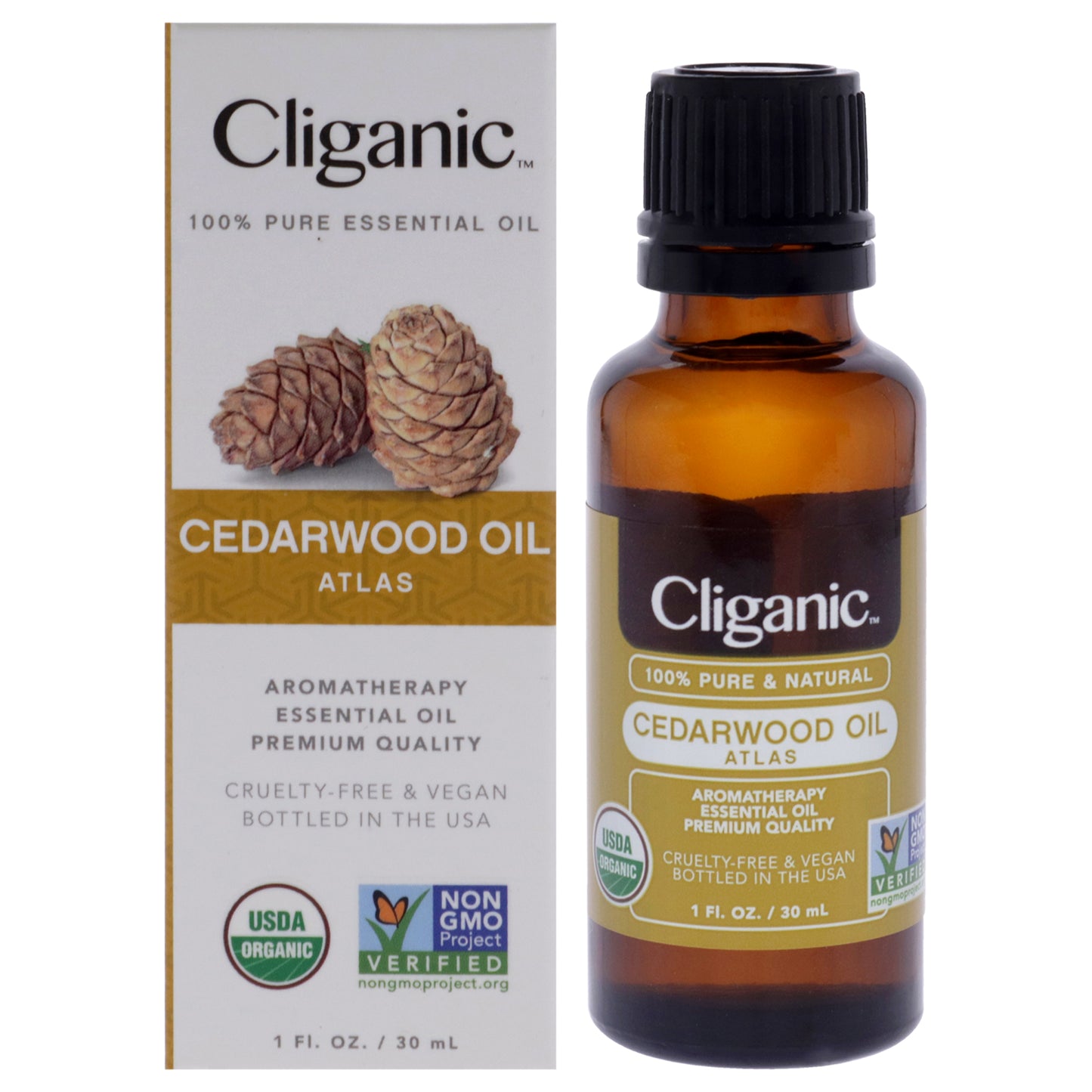 Organic Cedarwood 1 oz Oil