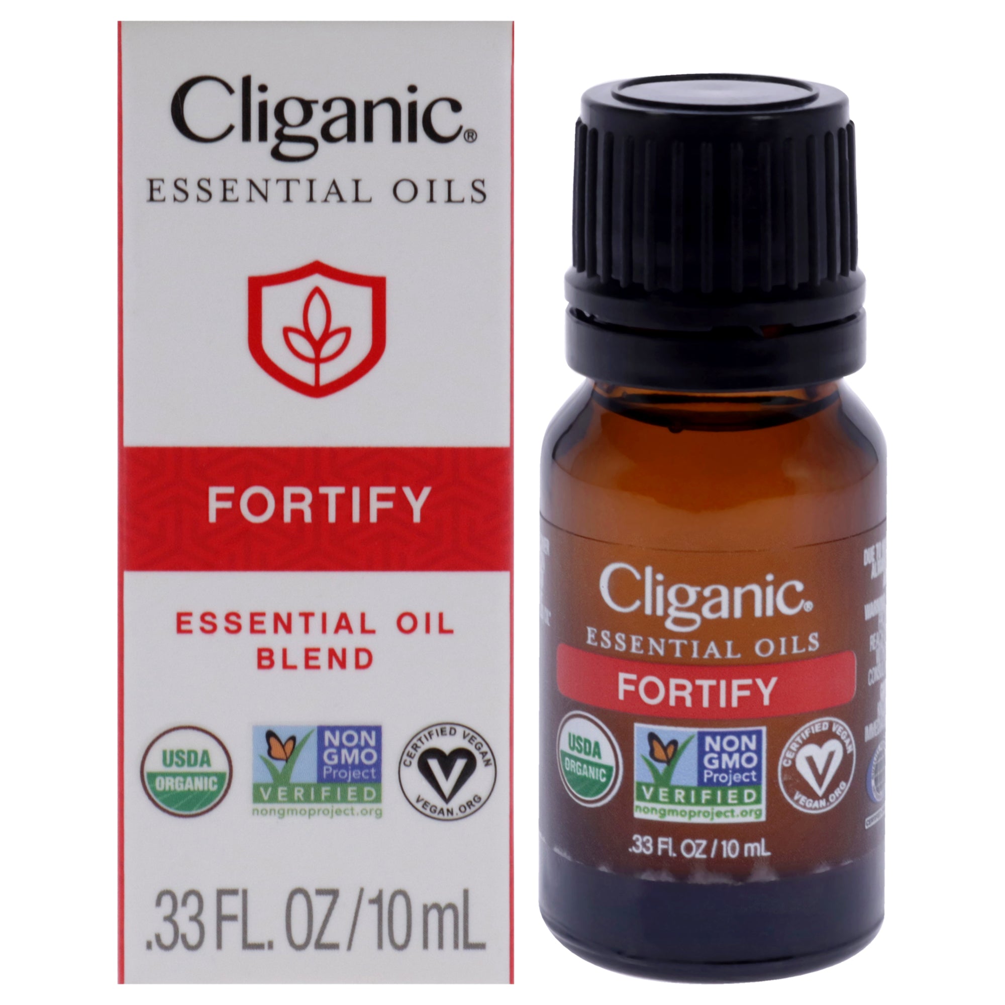 Organic Blend - Fortify by Cliganic for Unisex - 0.33 oz Oil