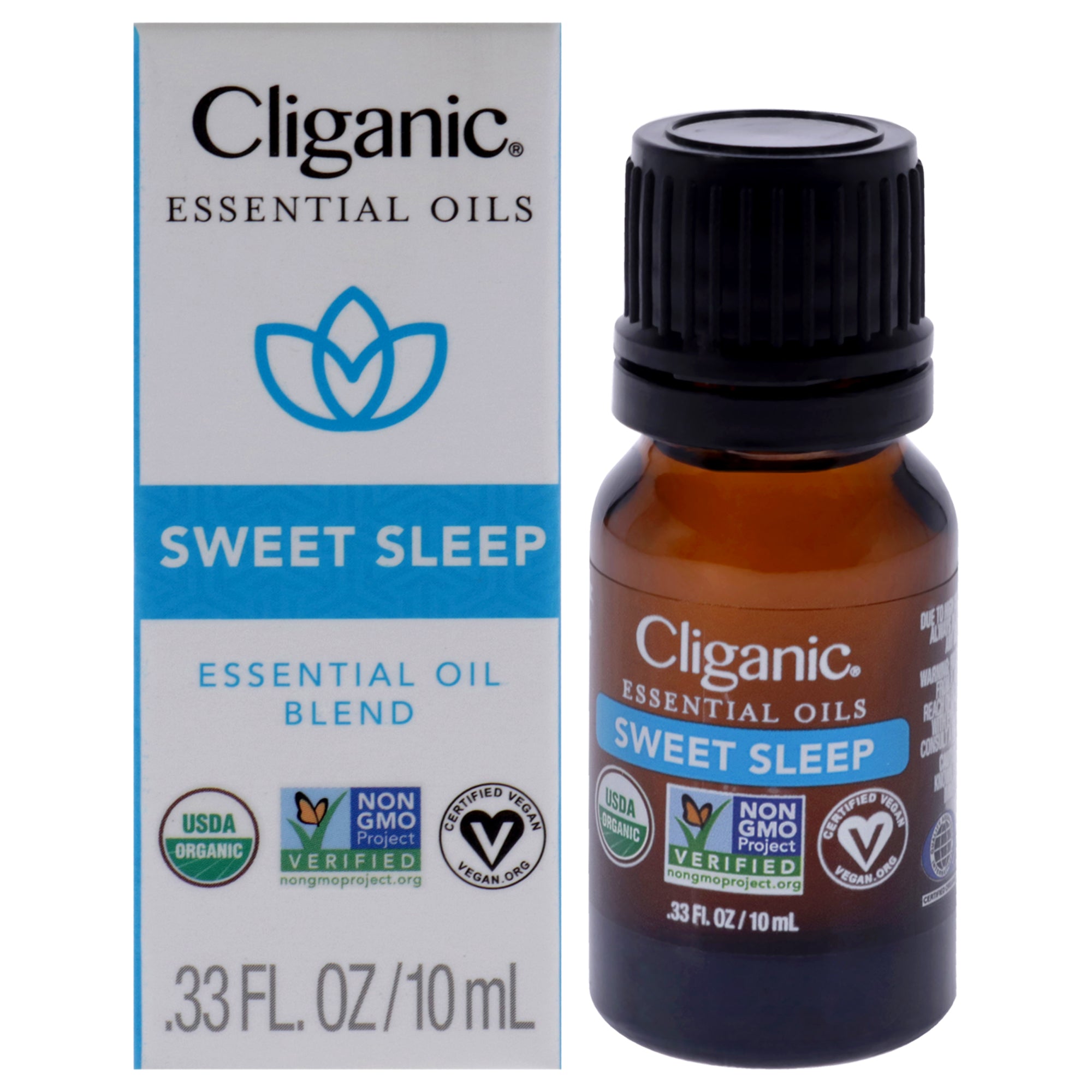 Organic Blend - Sweet Sleep by Cliganic for Unisex - 0.33 oz Oil