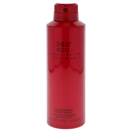 360 Red by Perry Ellis for Men - 6 oz Body Spray
