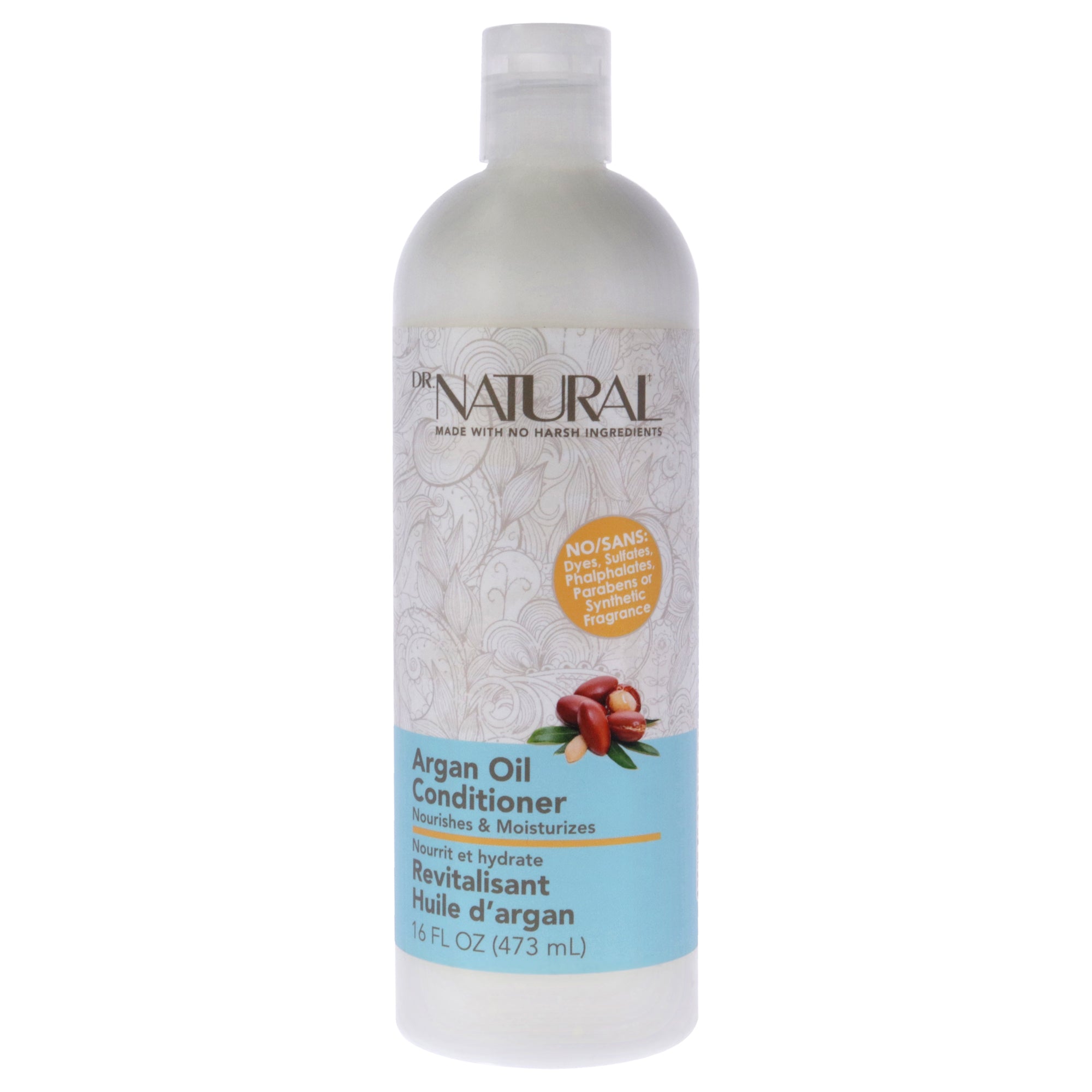Nourishing Conditioner - Argan Oil by Dr. Natural for Unisex - 16 oz Conditioner