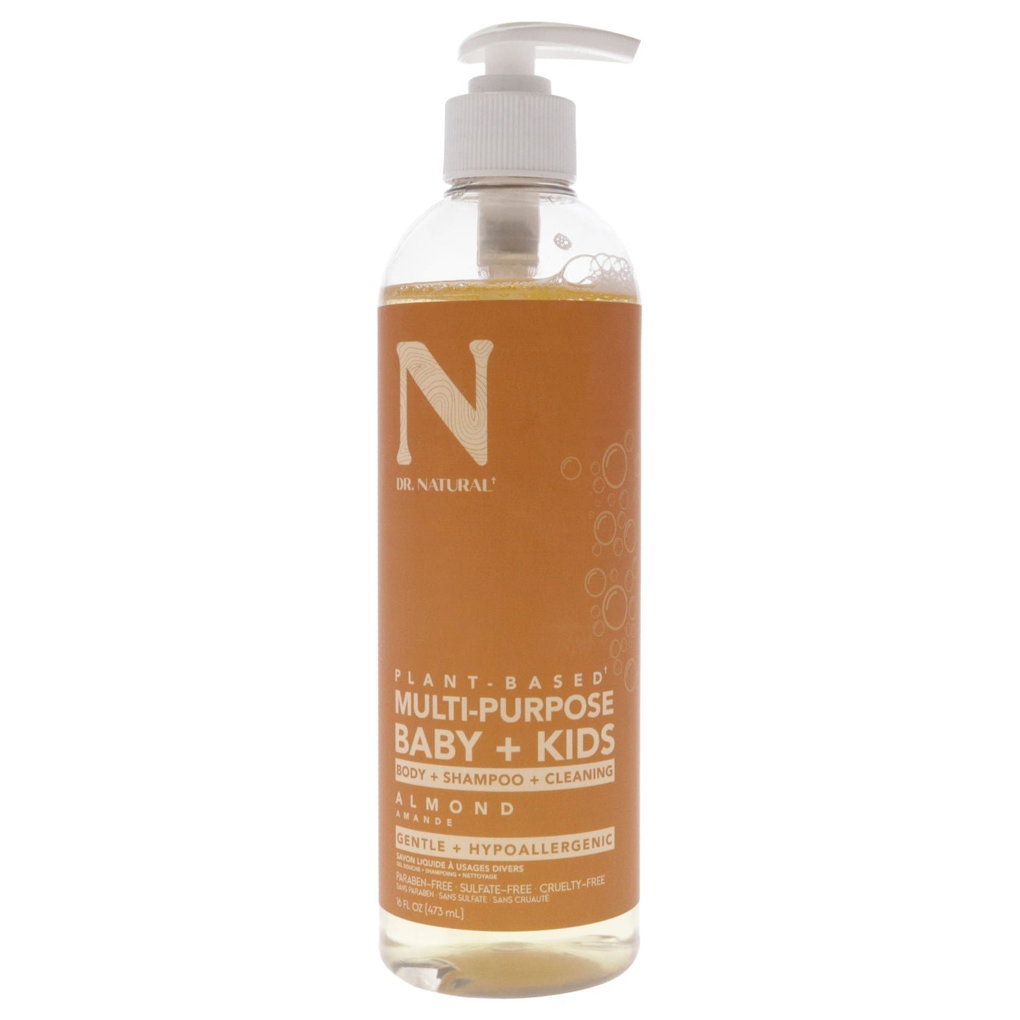 Multi-Purpose Baby Plus Kids Soap - Almond 16 oz Soap