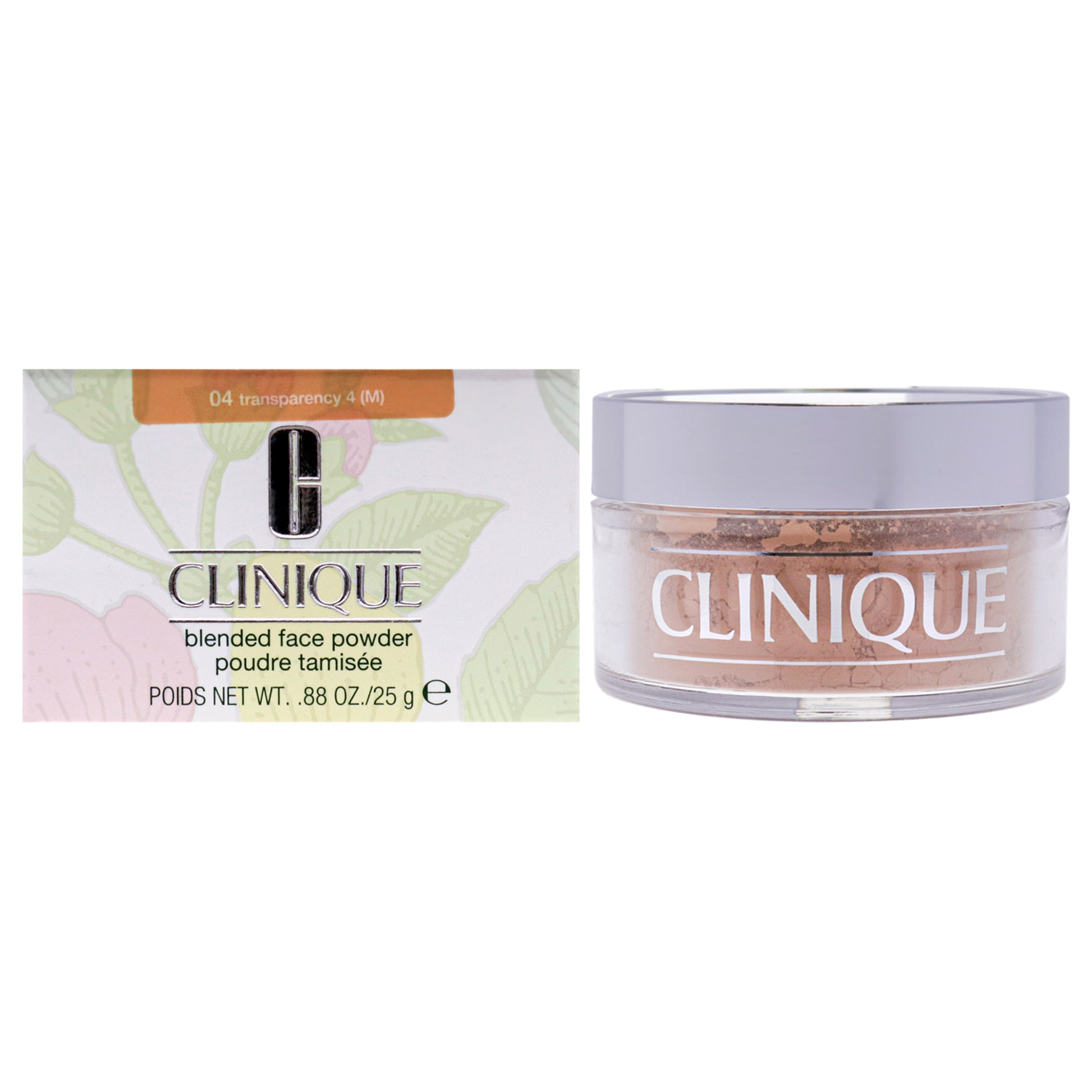 Blended Face Powder - 04 Transparency 4 M by Clinique for Women - 0.88 oz Powder