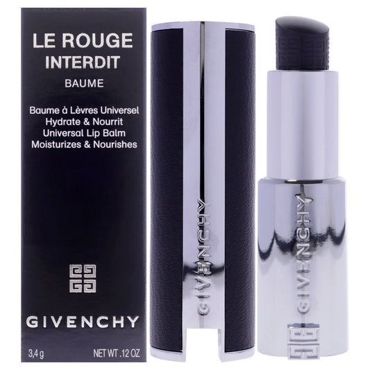 Le Rouge Interdit Baume Lip Balm - 10 Revealing Color 0.12 oz Lip Balm (Refillable)