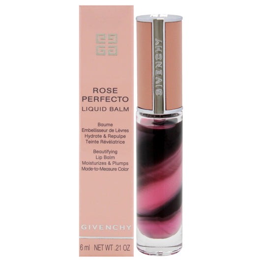 Rose Perfecto Tinted Liquid Lip Balm - 011 Black Pink 0.21 oz Lip Balm