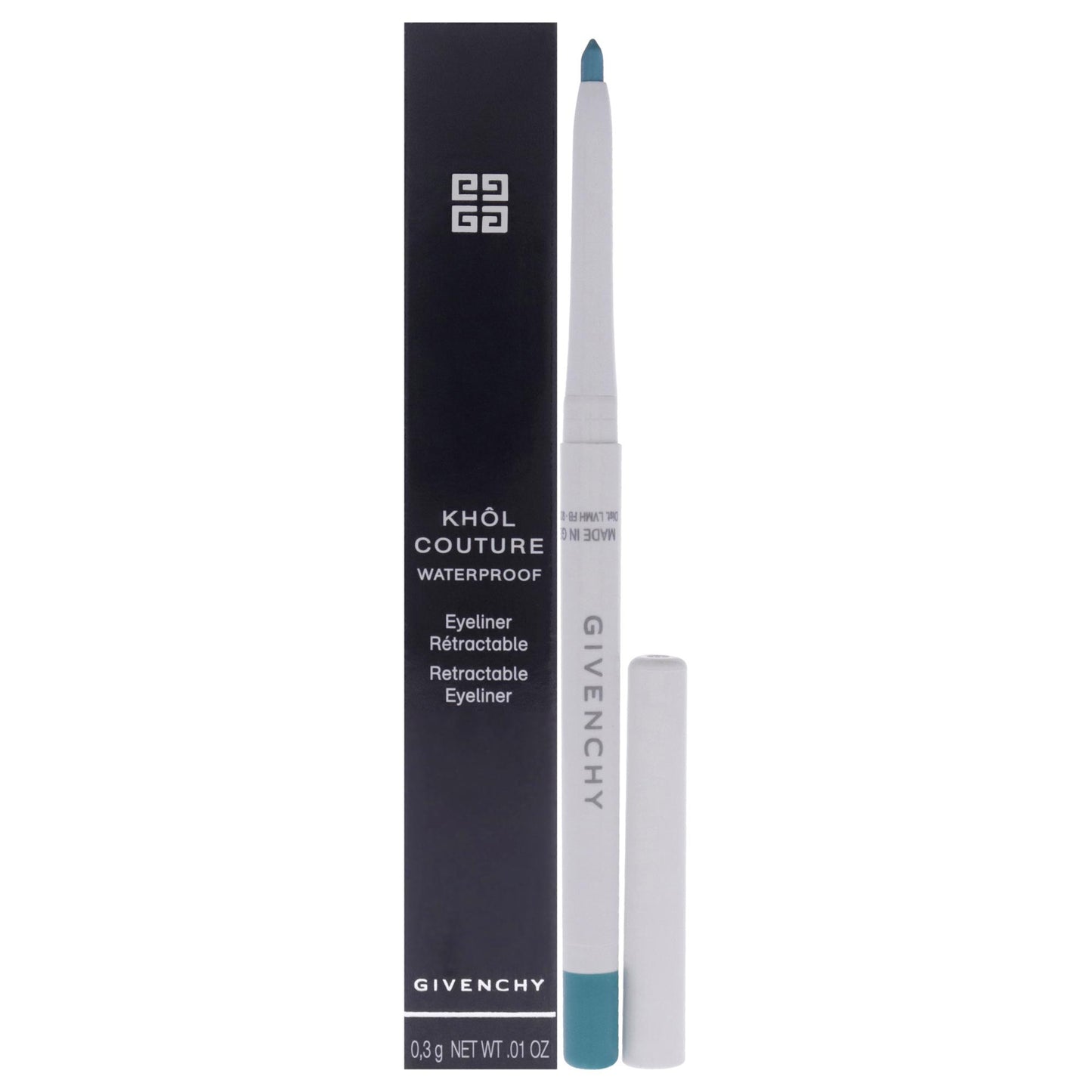 Khol Couture Waterproof Retractable Eyeliner - 03 Turquoise 0.01 oz Eyeliner