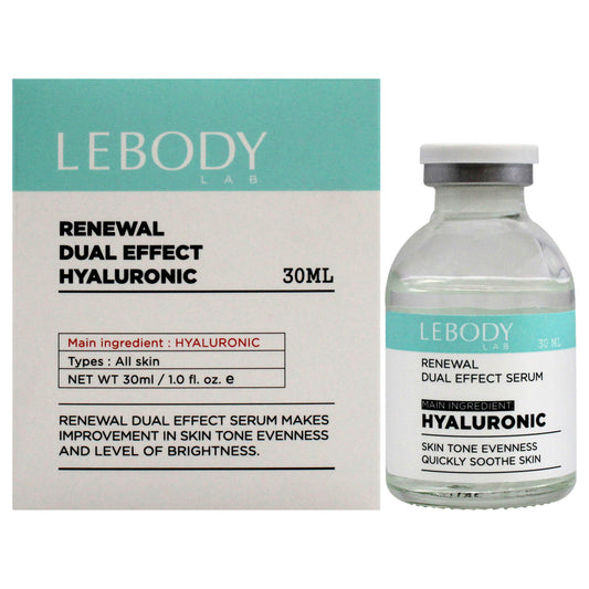 Lab Renewal Dual Effect Serum - Hyaluronic 1 oz Serum