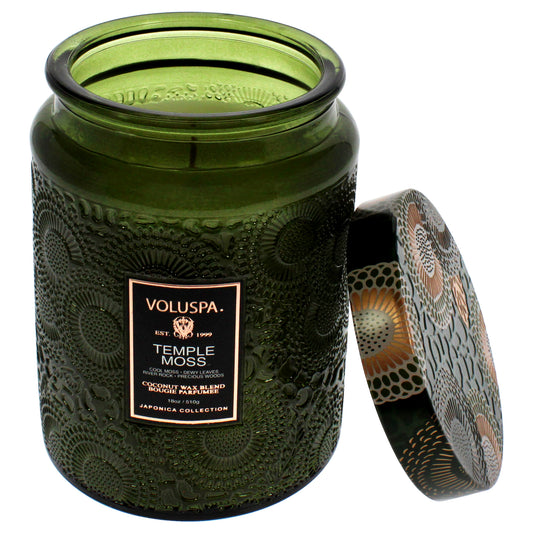 Japonica Collection Large - Temple Moss - Large by Voluspa for Unisex - 18 oz Candle