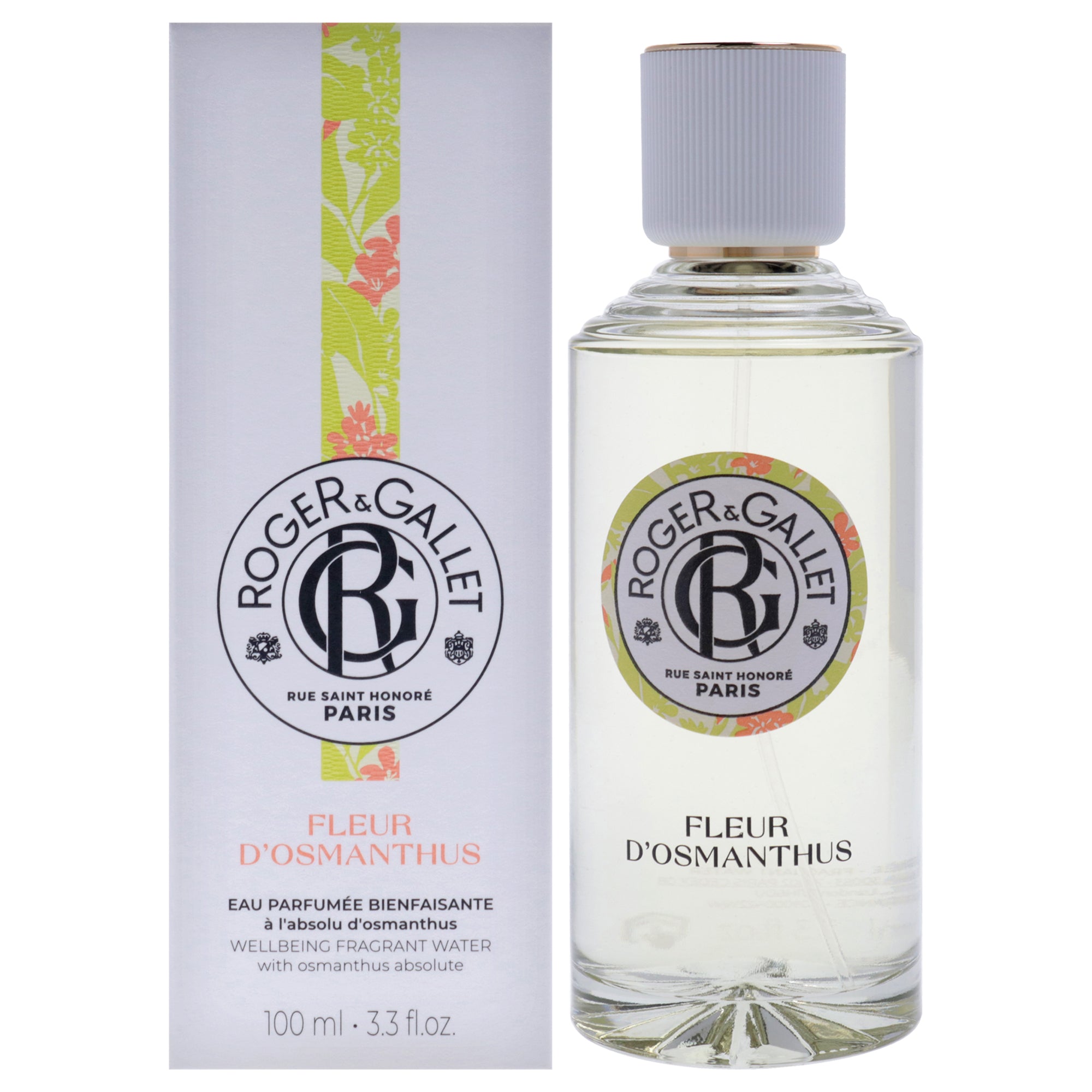 Osmanthus Flower by Roger & Gallet for Unisex - 3.3 oz Fragrant Water Spray