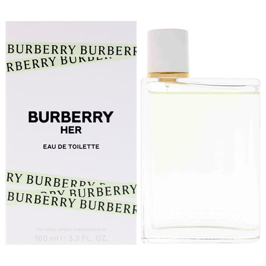 Burberry Her by Burberry for Women - 3.3 oz EDT Spray