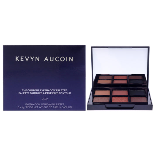 The Contour Eyeshadow Palette - Deep by Kevyn Aucoin for Women - 0.18 oz Eye Shadow