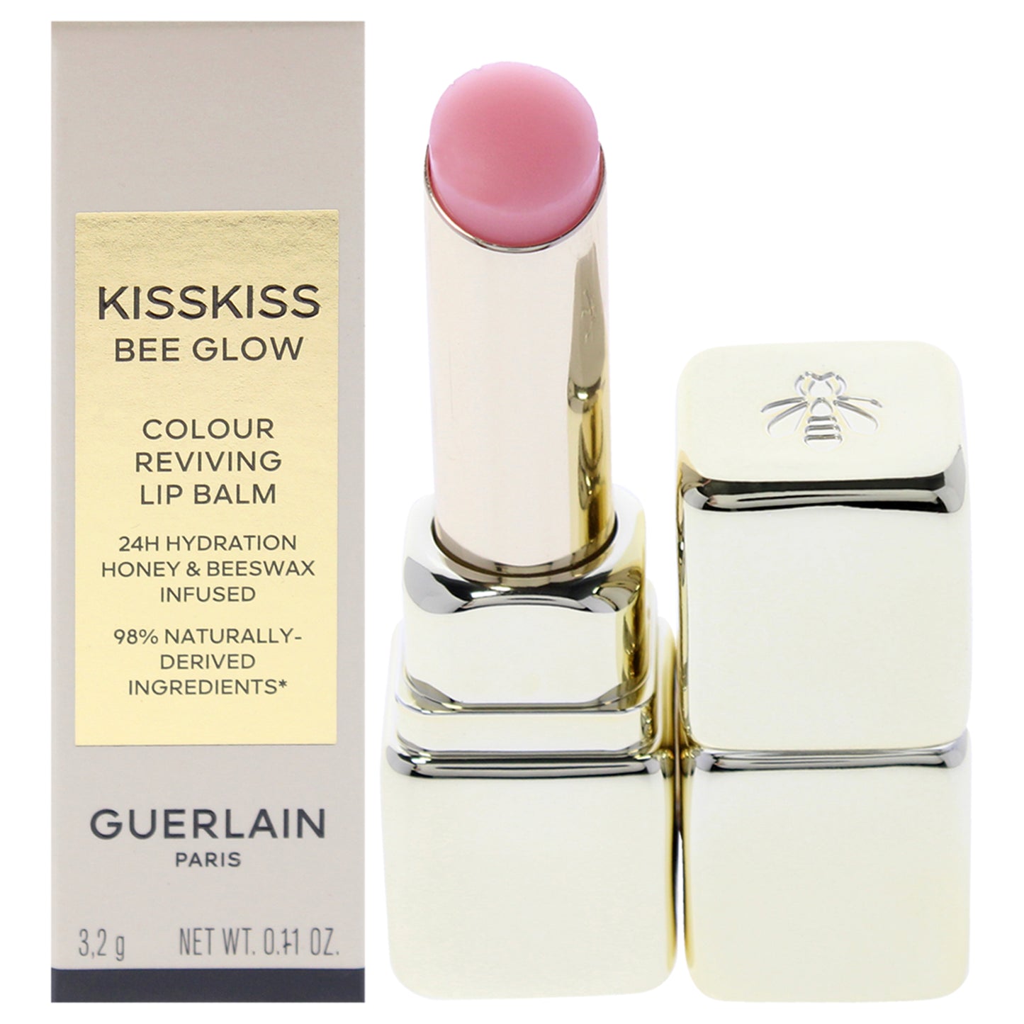 Kiss Kiss Bee Glow Lip Blam - 258 Rose Glow 0.11 oz Lip Balm