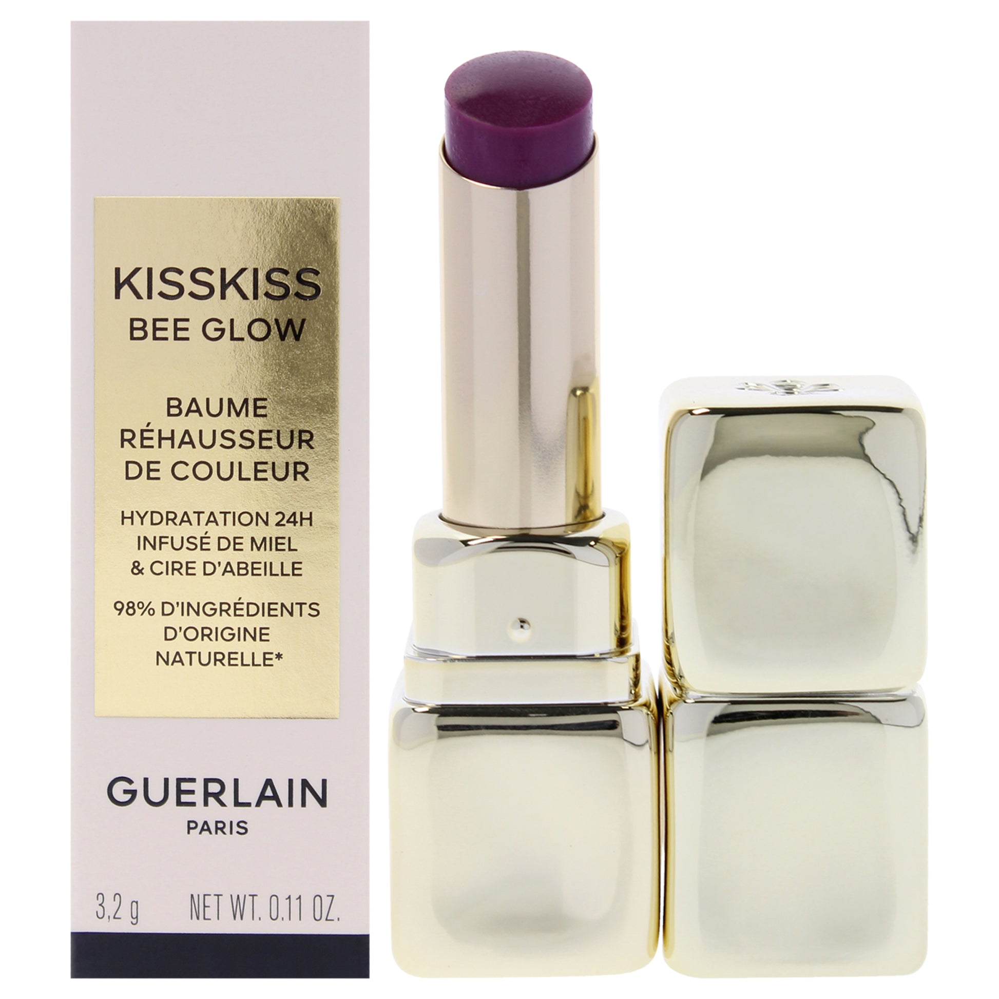 Kiss Kiss Bee Glow Lip Blam - 809 Lavender Glow by Guerlain for Women - 0.11 oz Lip Balm