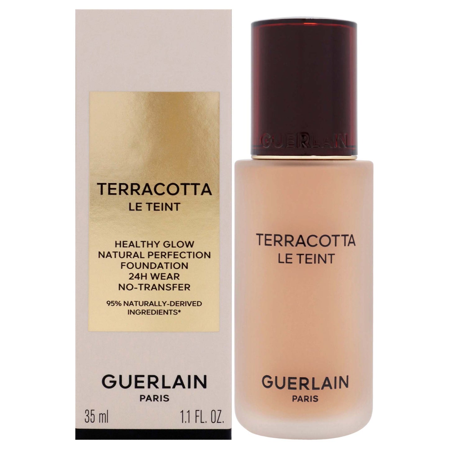 Terracotta Le Teint 24H Wear No-Transfer Foundation - 4N Neutral 1.1 oz Foundation
