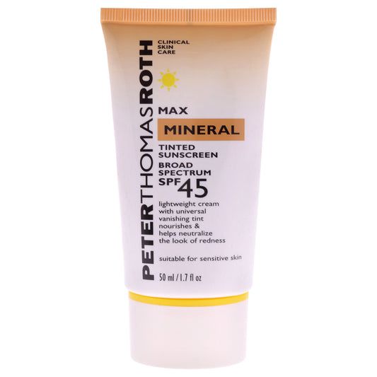 Max Mineral Tinted Sunscreen SPF 45 1.7 oz Sunscreen (Tester)