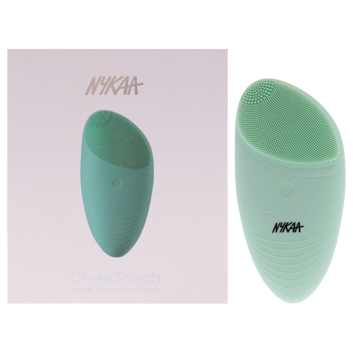 Clean Touch Facial Cleansing Brush - Green by Nykaa Naturals for Women - 1 Pc Brush