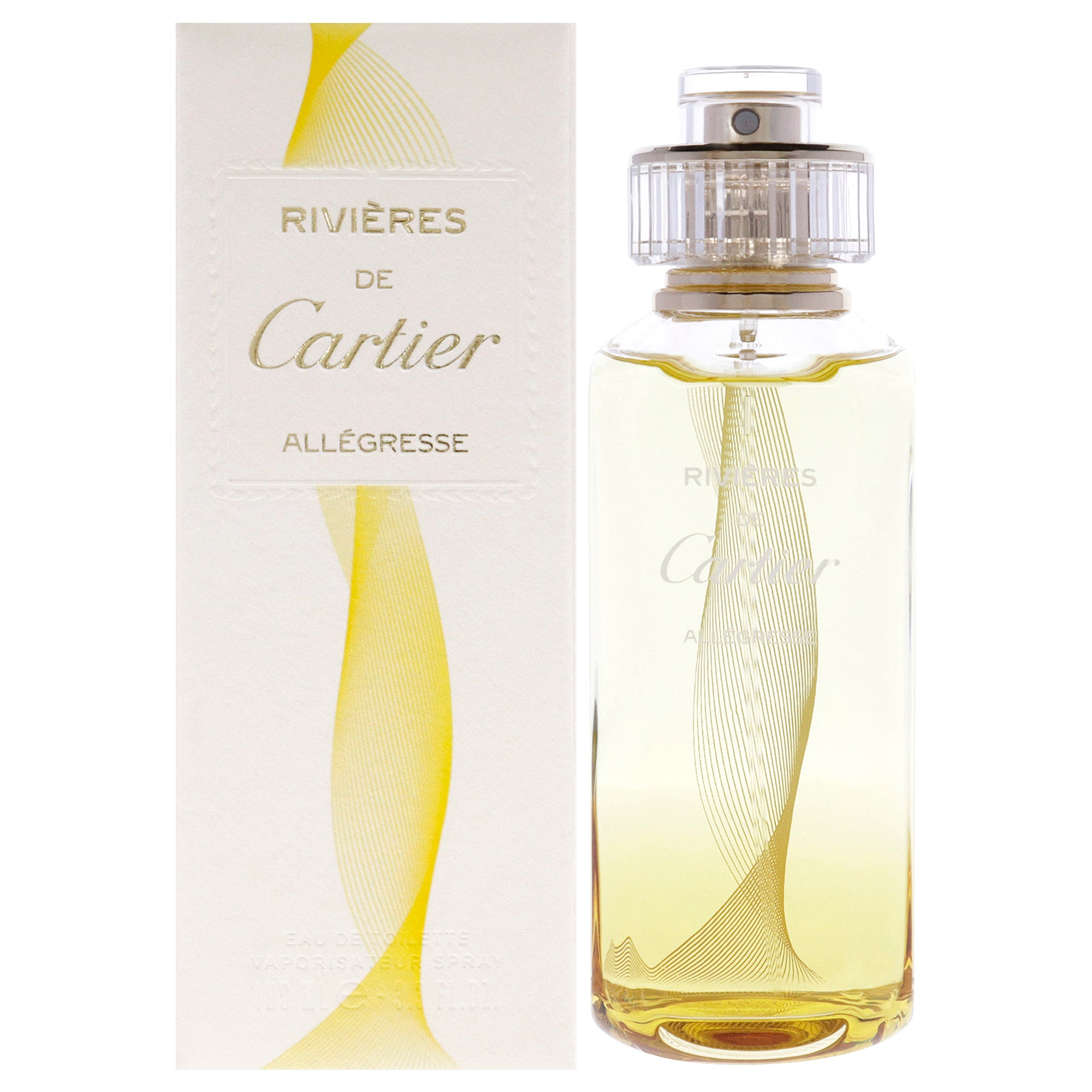 Rivieres de Cartier Allegresseby Cartier for Women - 3.3 oz EDT Spray (Refillable)