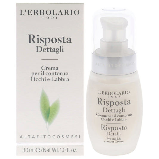 Risposta Details Eye And Lip Contour Cream by LErbolario for Women - 1 oz Cream