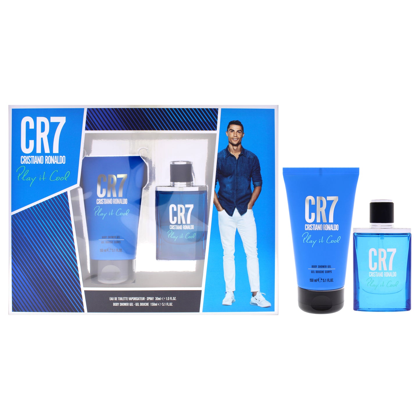 CR7 Play It Cool 2 Pc Gift Set 1oz EDT Spray