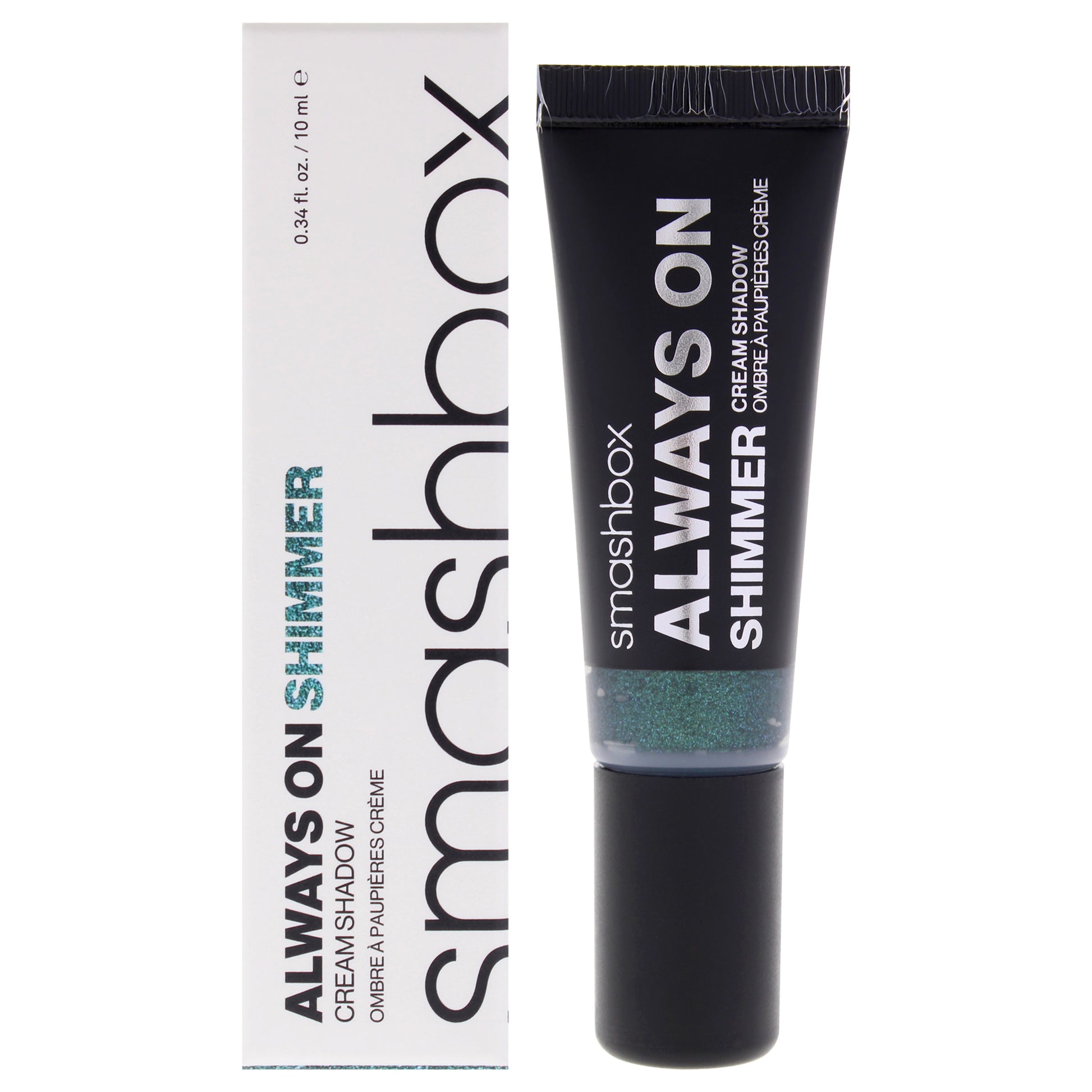 Always On Shimmer Cream Eye Shadow - Emerald Shimmer by SmashBox for Women - 0.34 oz Eye Shadow