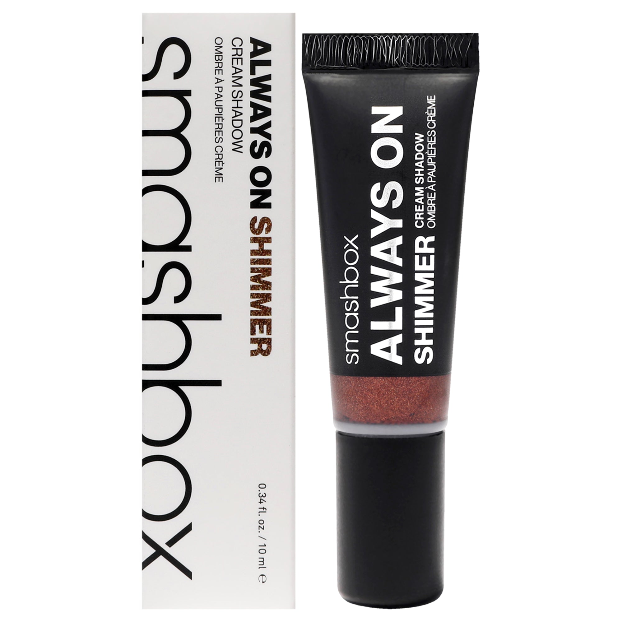 Always On Shimmer Cream Eye Shadow - Bronze Shimmer by SmashBox for Women - 0.34 oz Eye Shadow