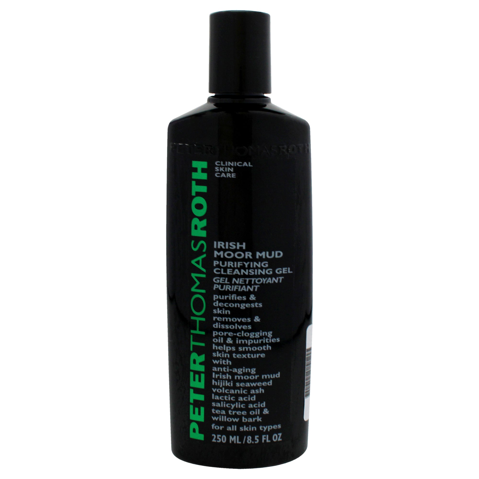 Irish Moor Mud Purifying Cleansing Gel by Peter Thomas Roth for Unisex - 8.5 oz Cleanser (Tester)