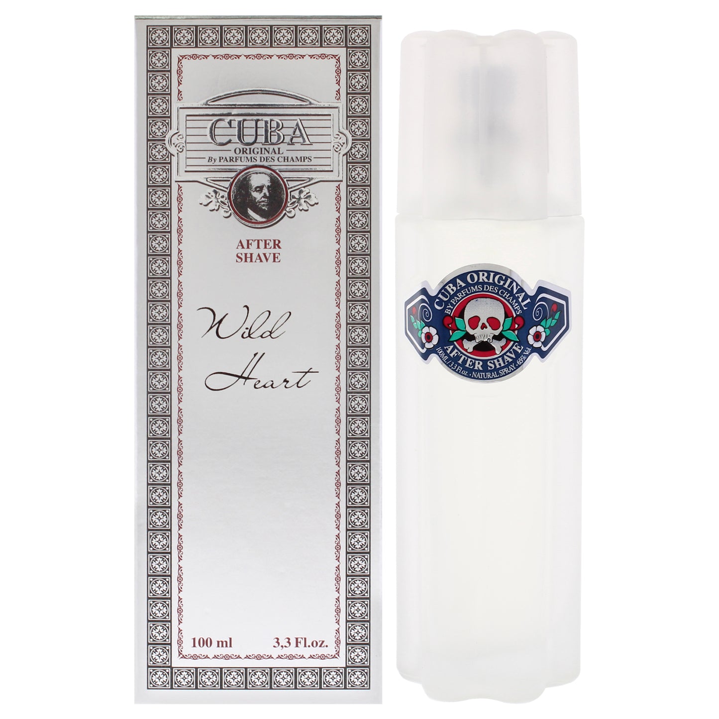 Cuba Wild Heart by Cuba for Men - 3.3 oz After Shave