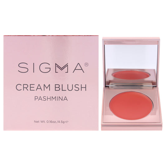 Cream Blush - Pashmina by SIGMA for Women - 0.16 oz Blush