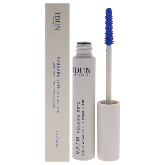 Vatn Volume Mascara 38 Degree C - Blue by Idun Minerals for Women - 0.30 oz Mascara