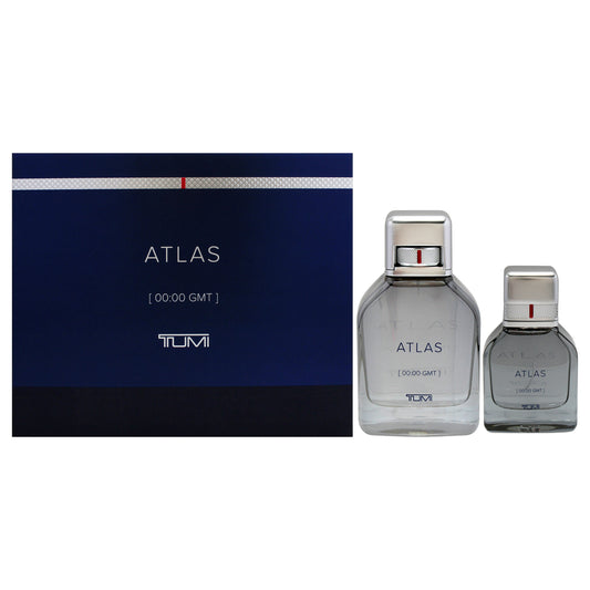Atlas by Tumi for Men - 2 Pc Gift Set 3.4oz EDP Spray, 1oz EDP Spray