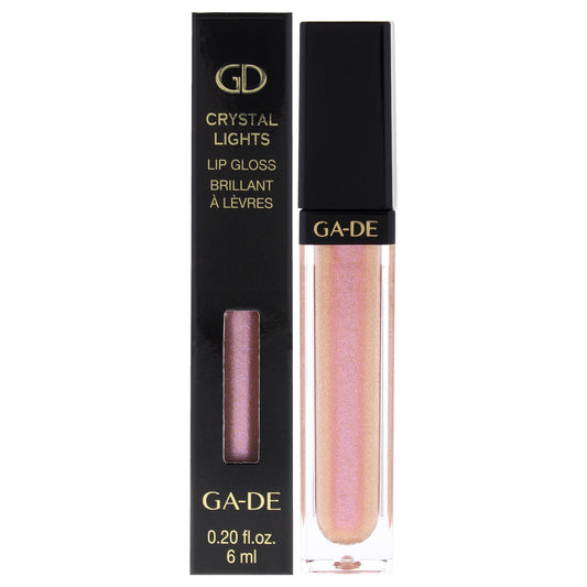 Crystal Lights Lip Gloss - 800 Pink Unicorn by GA-DE for Women - 0.2 oz Lip Gloss