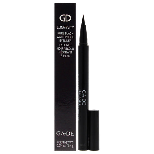 Longevity Pure Waterproof Eyeliner - Black 0.01 oz Eyeliner