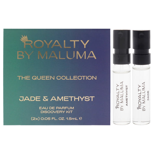 The Queen Collection 2 Pc Mini Gift Set 0.05oz Jade EDP Spray Vial