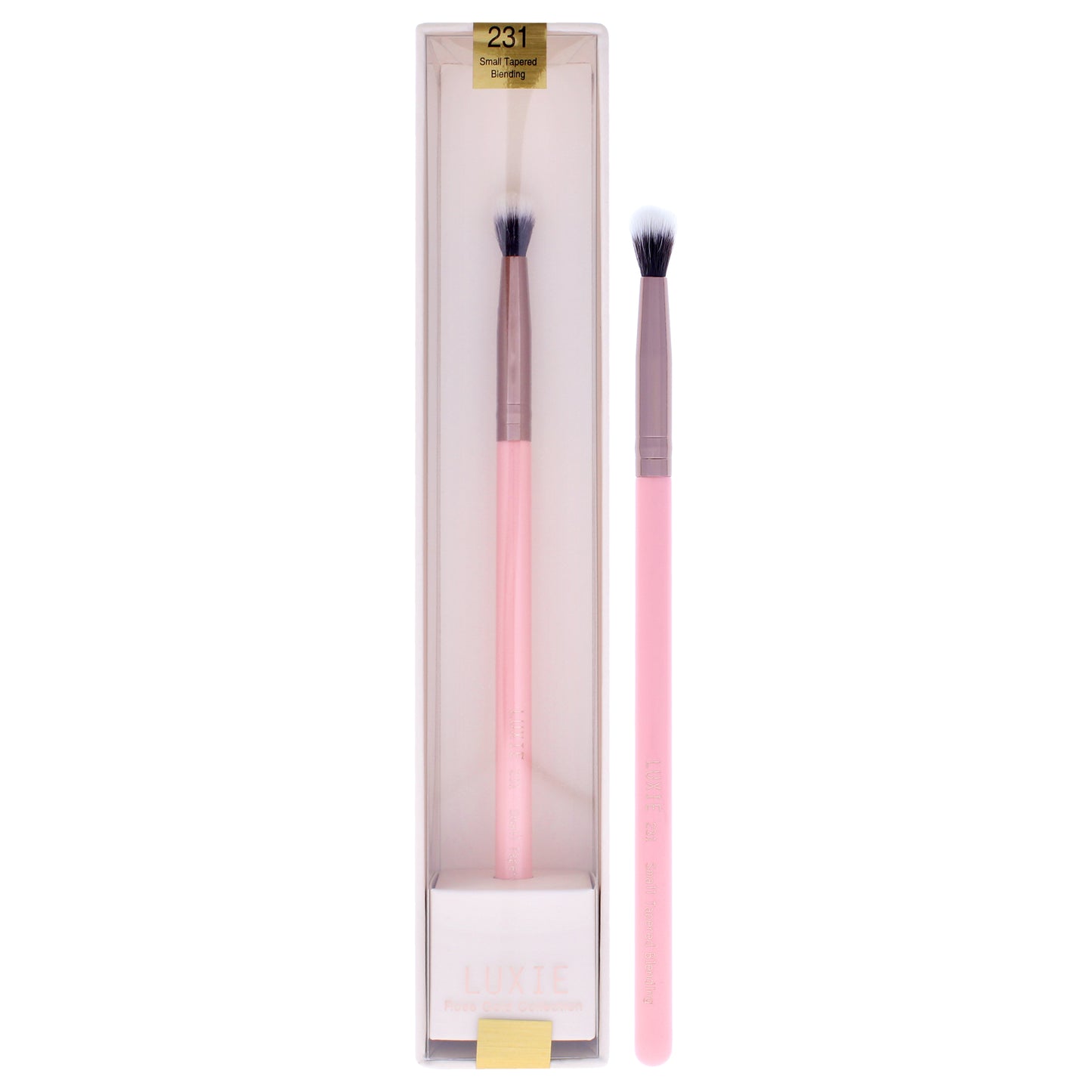 Rose Gold Small Tapered Blending Brush - 231 by Luxie for Women - 1 Pc Brush