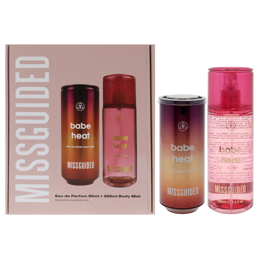 Babe Heat 2 Pc Gift Set 2.7oz EDP Spray