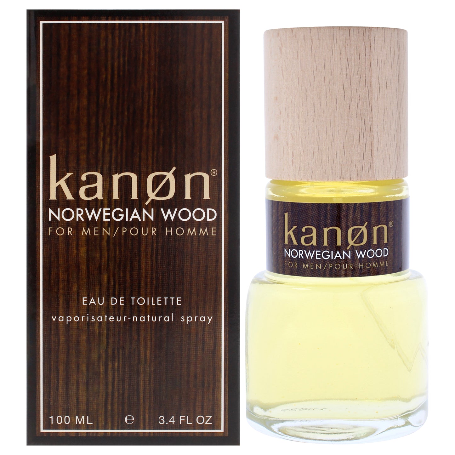 Kanon Norwegian Wood by Kanon for Men - 3.4 oz EDT Spray (Unboxed)