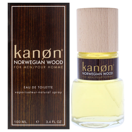 Kanon Norwegian Wood 3.4 oz EDT Spray