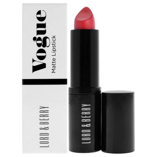Vogue Matte Lipstick - 7613 Red Queen by Lord and Berry for Women - 0.81 oz Lipstick