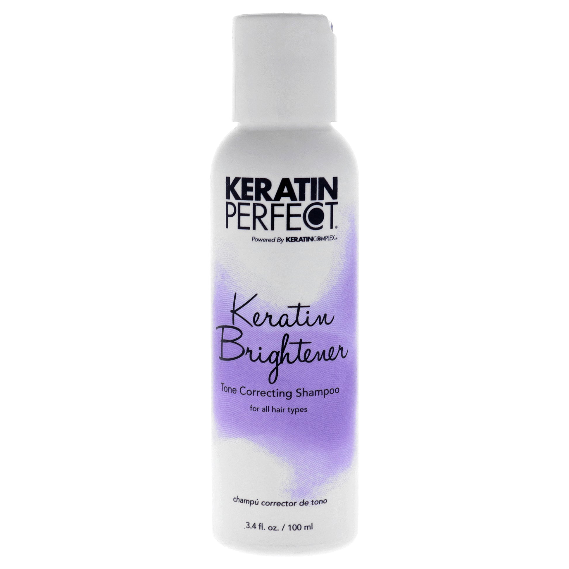 Keratin Brightener Shampoo by Keratin Perfect for Unisex - 3.4 oz Shampoo
