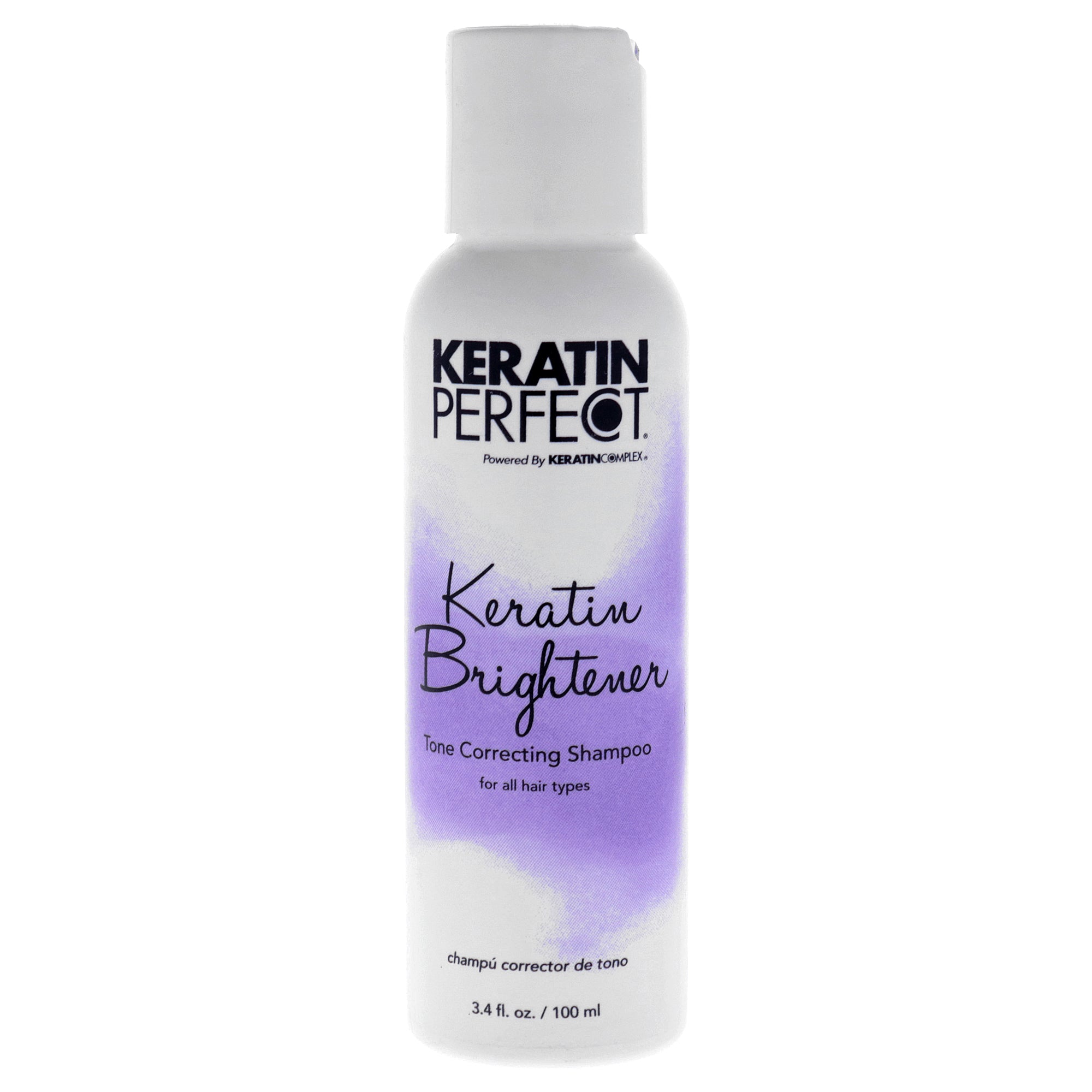 Keratin Brightener Shampoo by Keratin Perfect for Unisex - 3.4 oz Shampoo