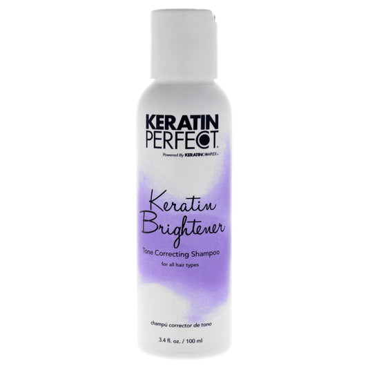 Keratin Brightener Shampoo by Keratin Perfect for Unisex - 3.4 oz Shampoo